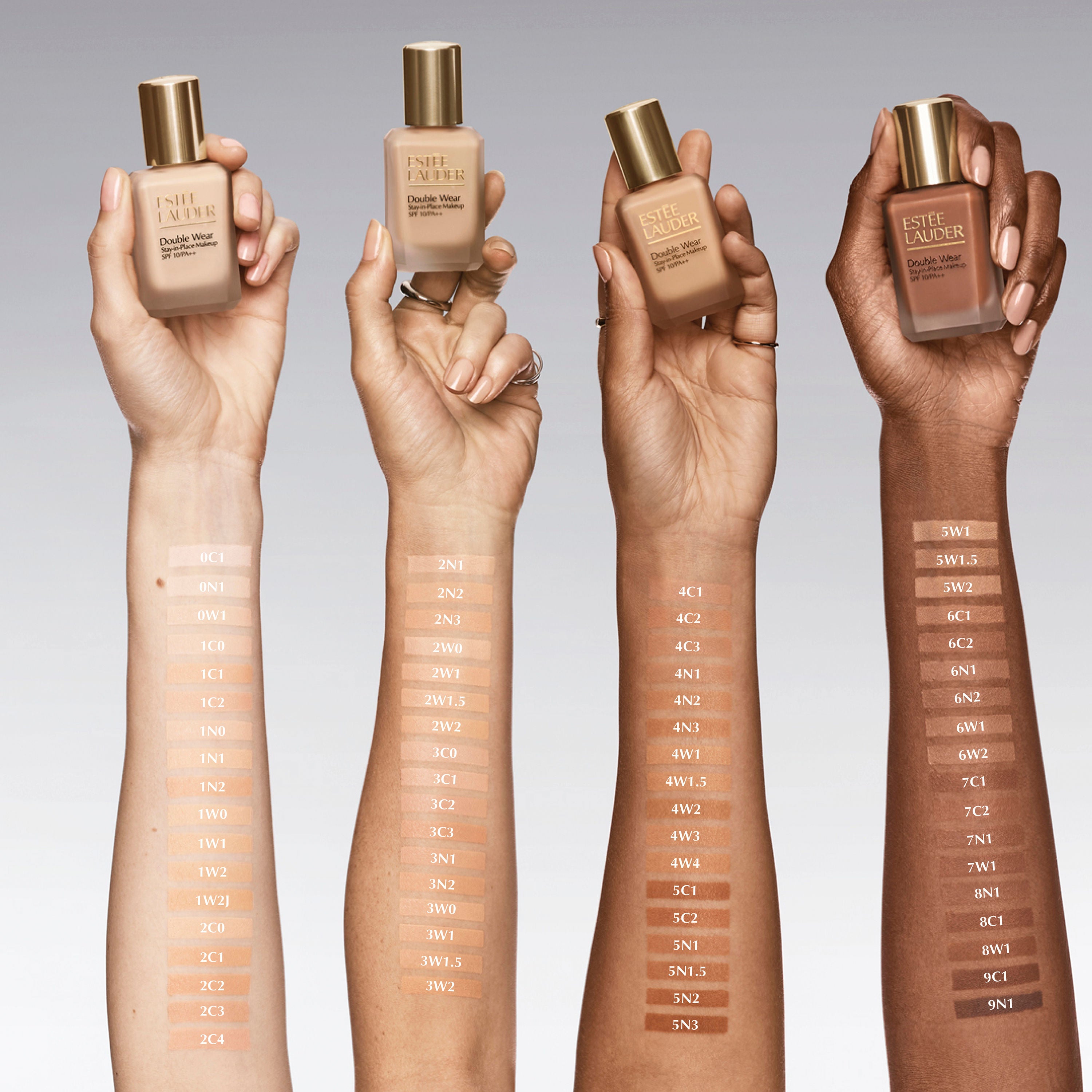 Double Wear Travel Size Stay-In-Place Longwear Matte Foundation SPF 10