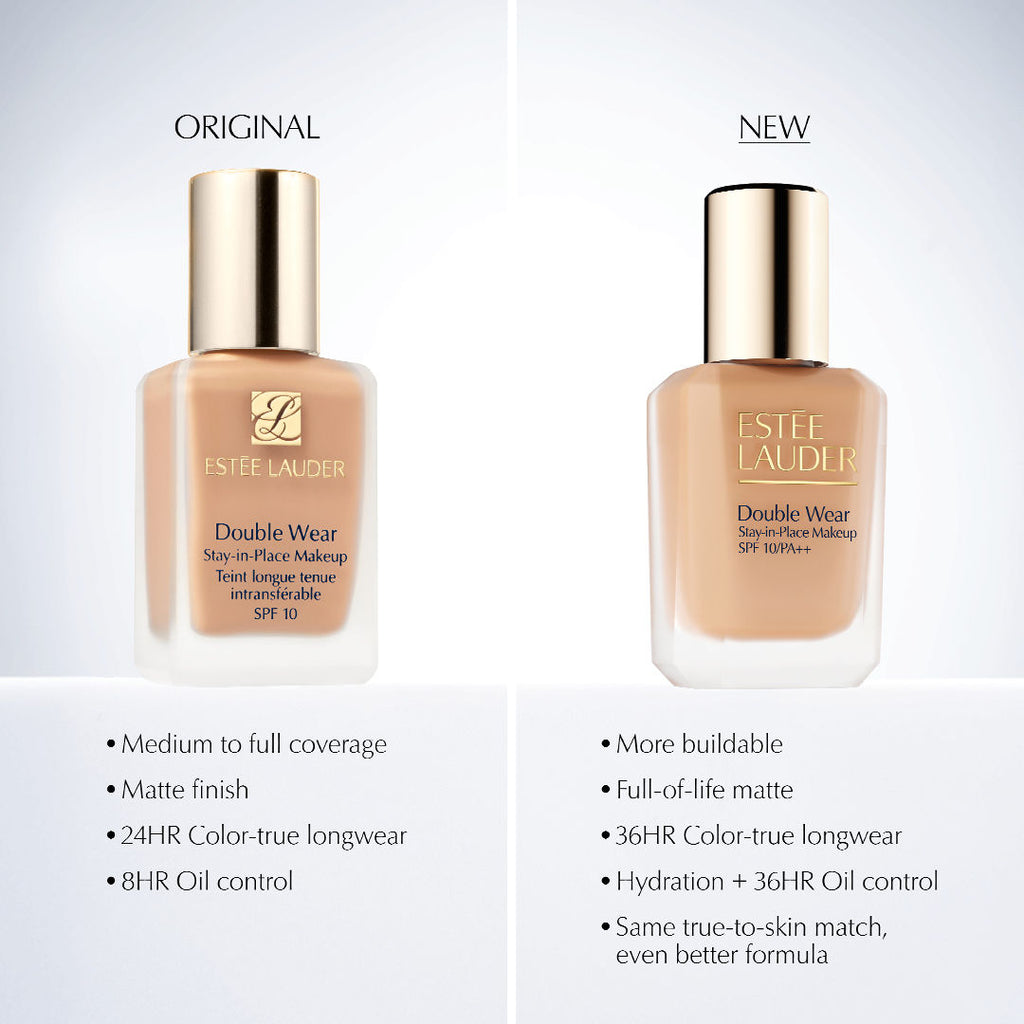Double Wear Travel Size Stay-In-Place Longwear Matte Foundation SPF 10
