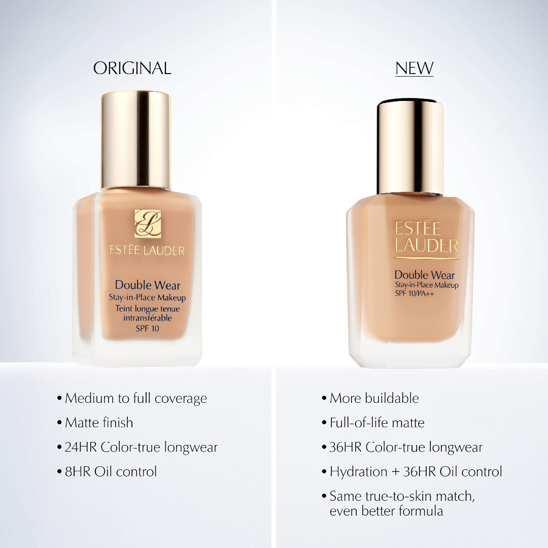 Double Wear Travel Size Stay-In-Place Longwear Matte Foundation SPF 10