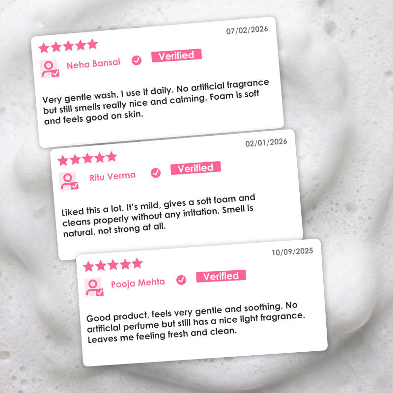 Natural Lavender Foaming Intimate Wash