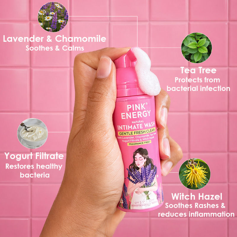 Natural Lavender Foaming Intimate Wash