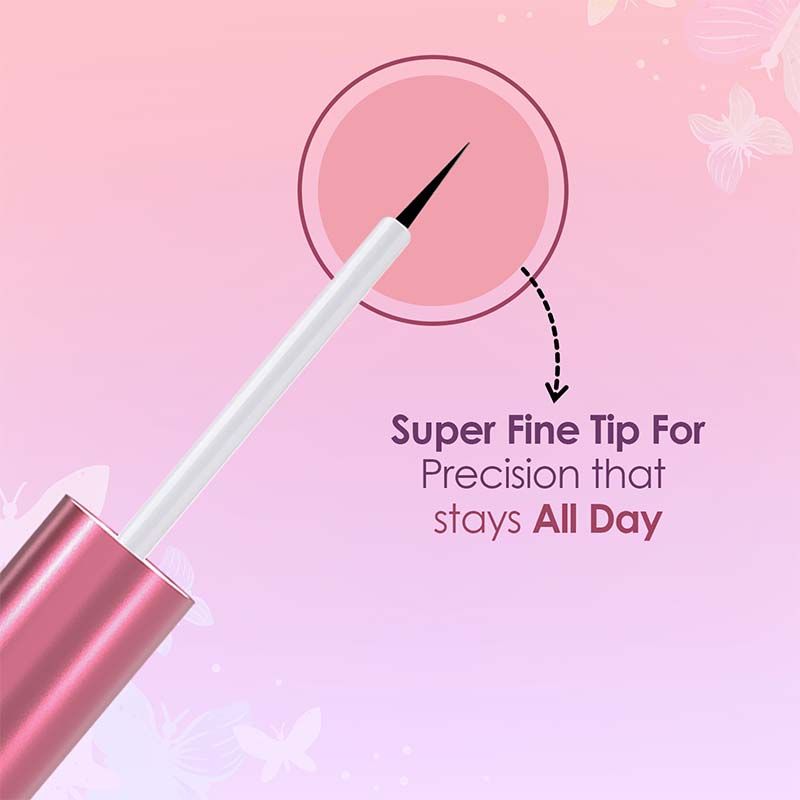 Flutterfly Matte Eyeliner - Black