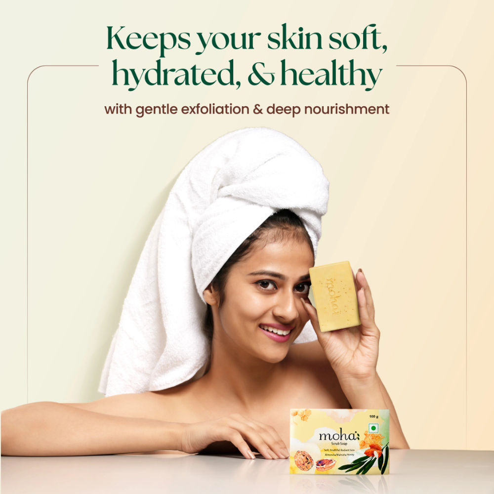 Scrub Soap Exfoliate For Soft Youthful And Radiant Skin