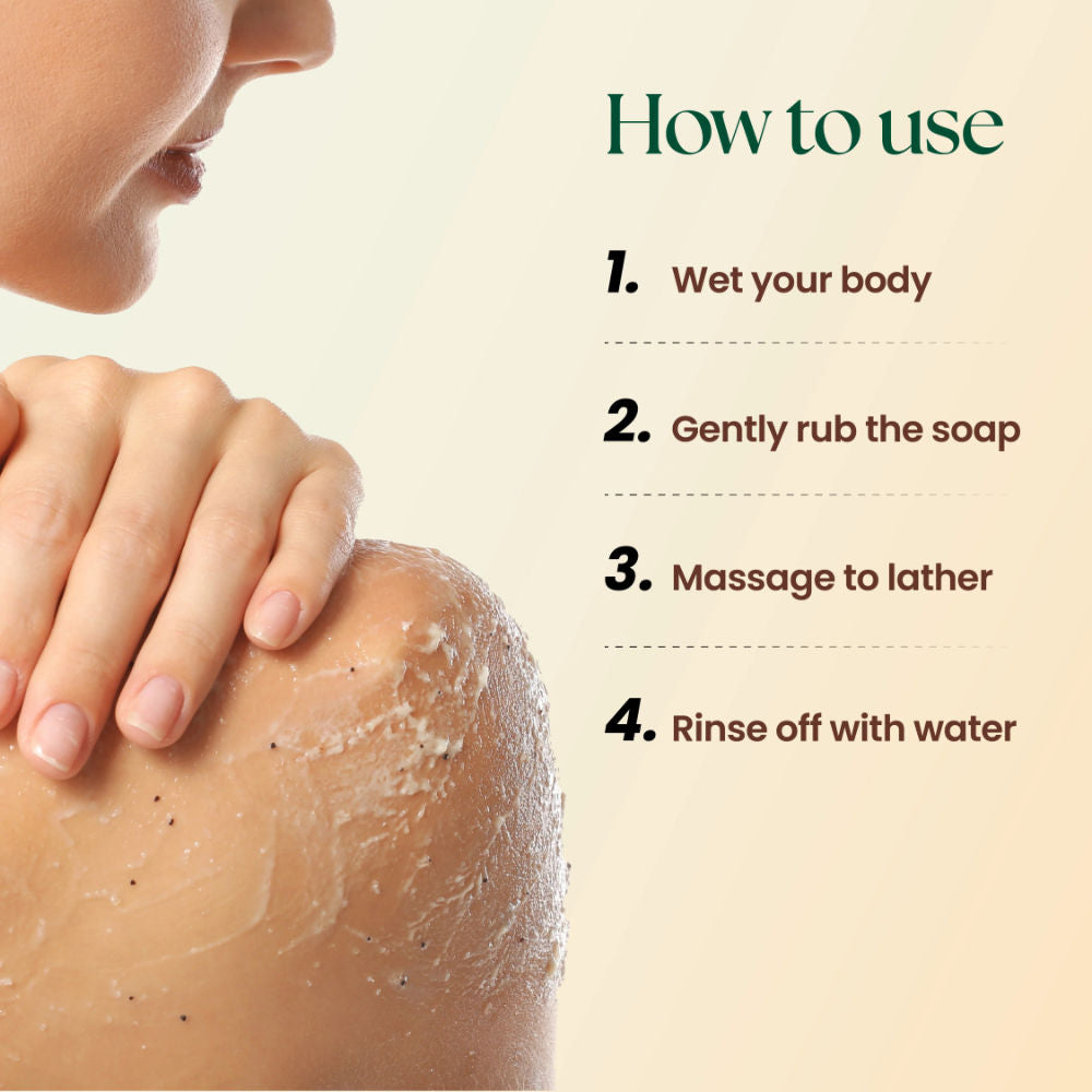 Scrub Soap Exfoliate For Soft Youthful And Radiant Skin