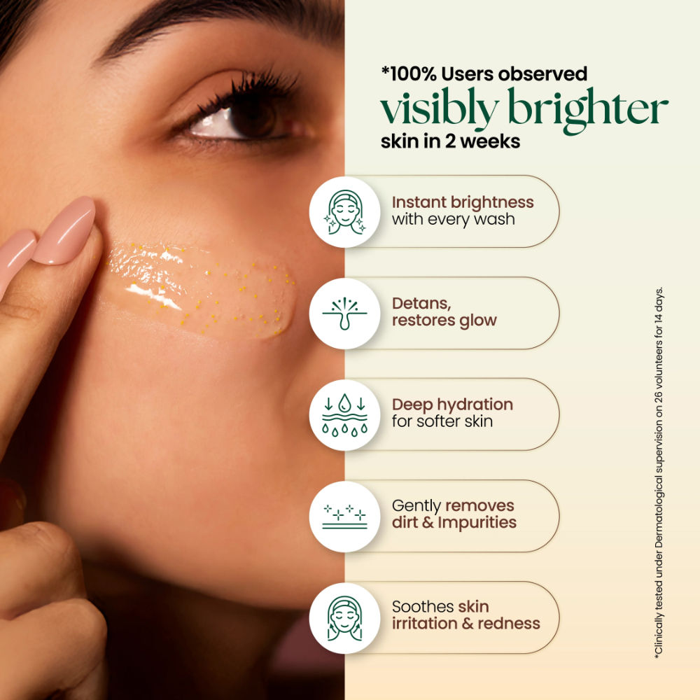 Niacinamide And Vitamin C Brightening Face Wash Cleanse And Brighten Skin