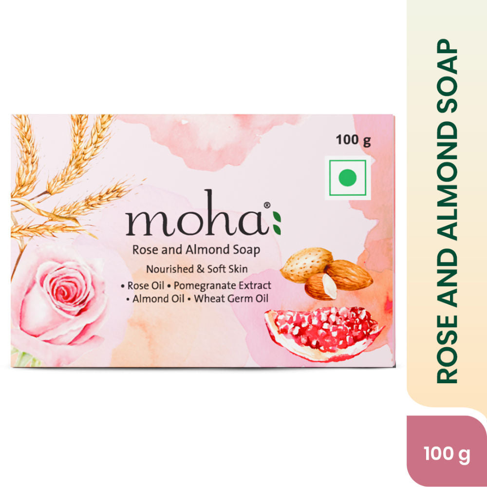 Rose & Almond Soap Nourishing Soap For Soft Radiant Skin