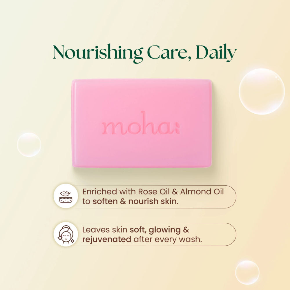 Rose & Almond Soap Nourishing Soap For Soft Radiant Skin
