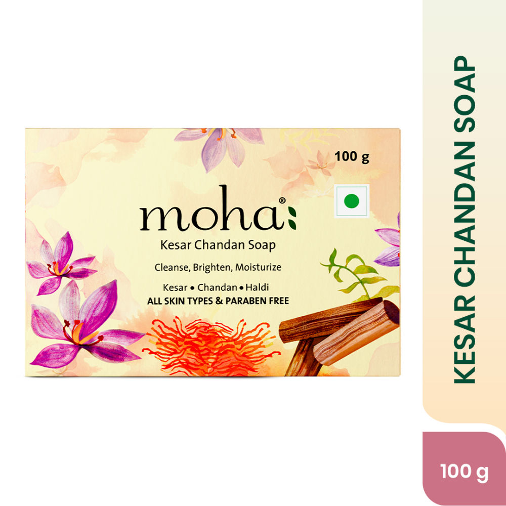 Kesar Chandan Soap Saffron And Sandalwood Soap For Radiant Smooth Skin