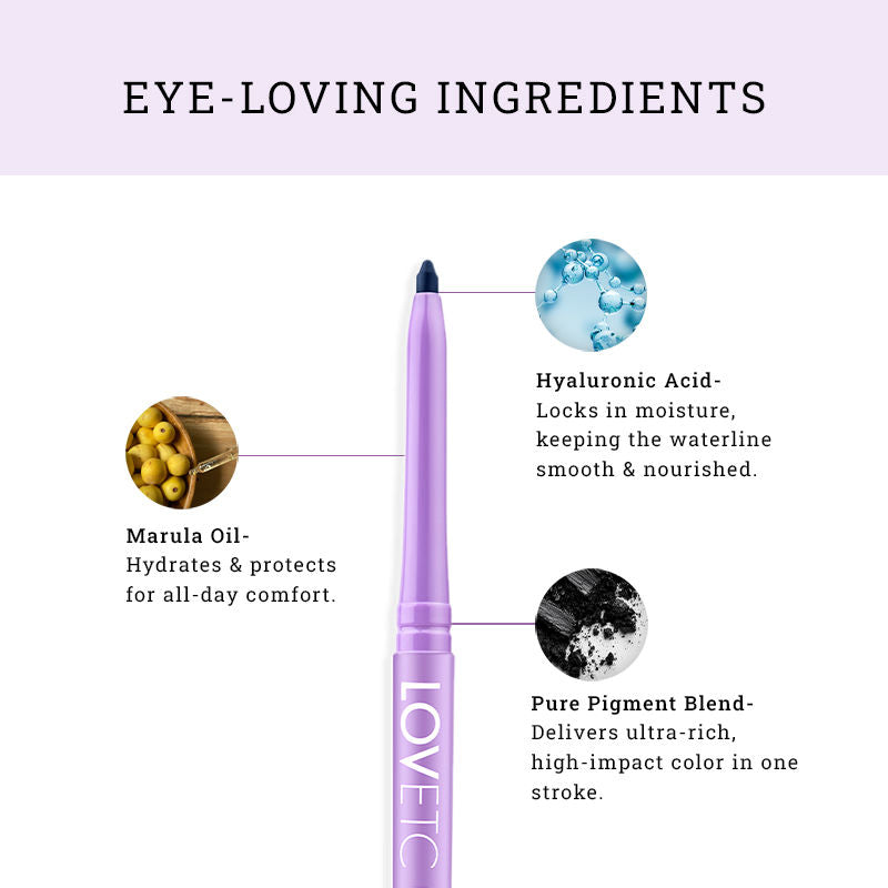 Eyephoria Longwear Smudge-Proof Retractable Kajal