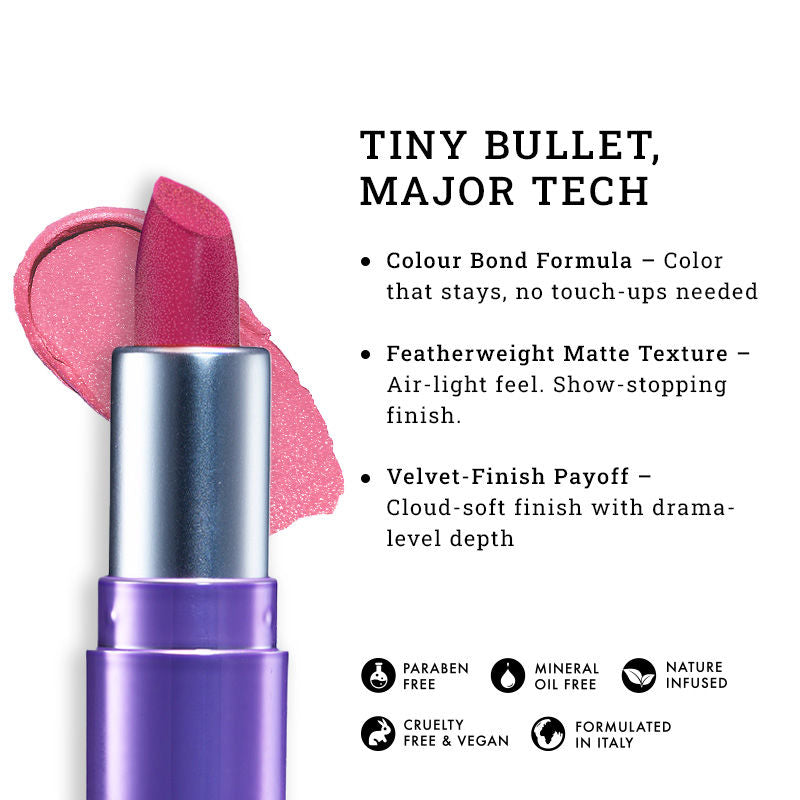 Pout, Perfect, Etc Luxe Shimmer Satin Mini Lipstick