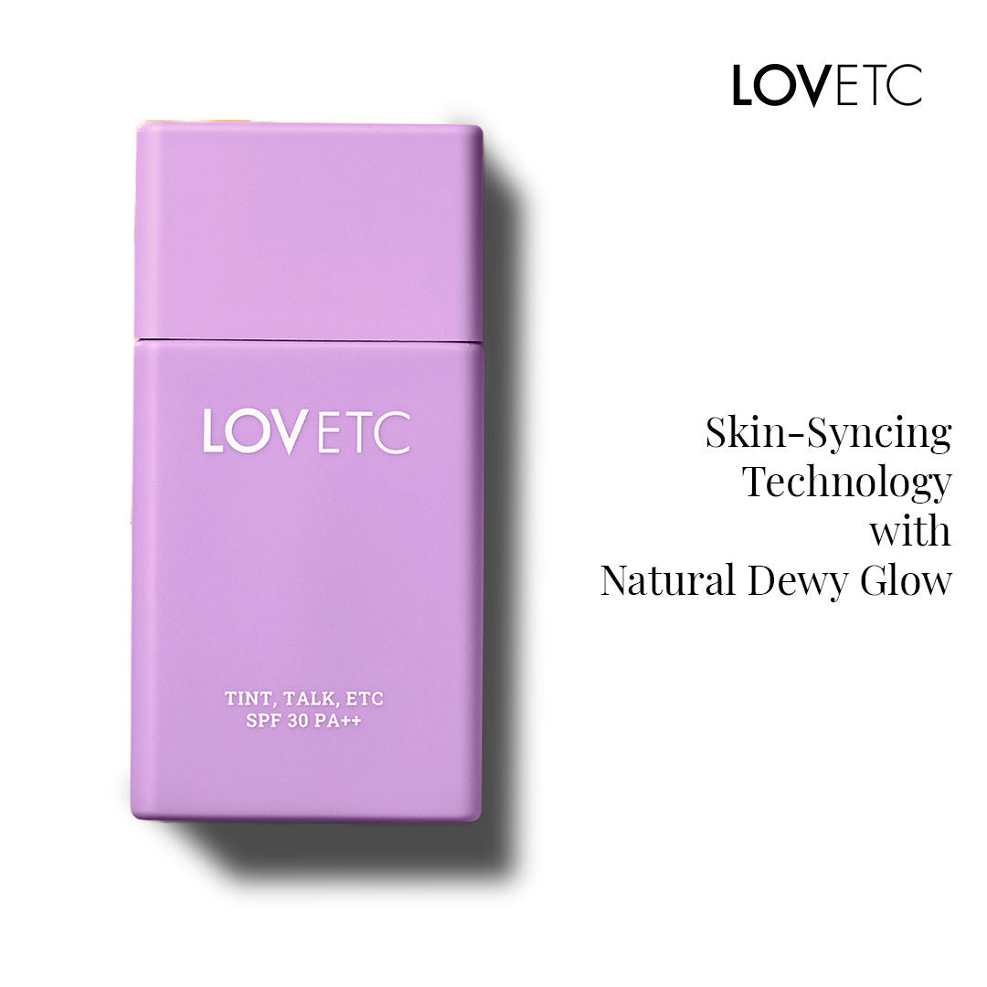 Tint, Talk, Etc Radiant Glow Tint with SPF 30 PA ++ - Light