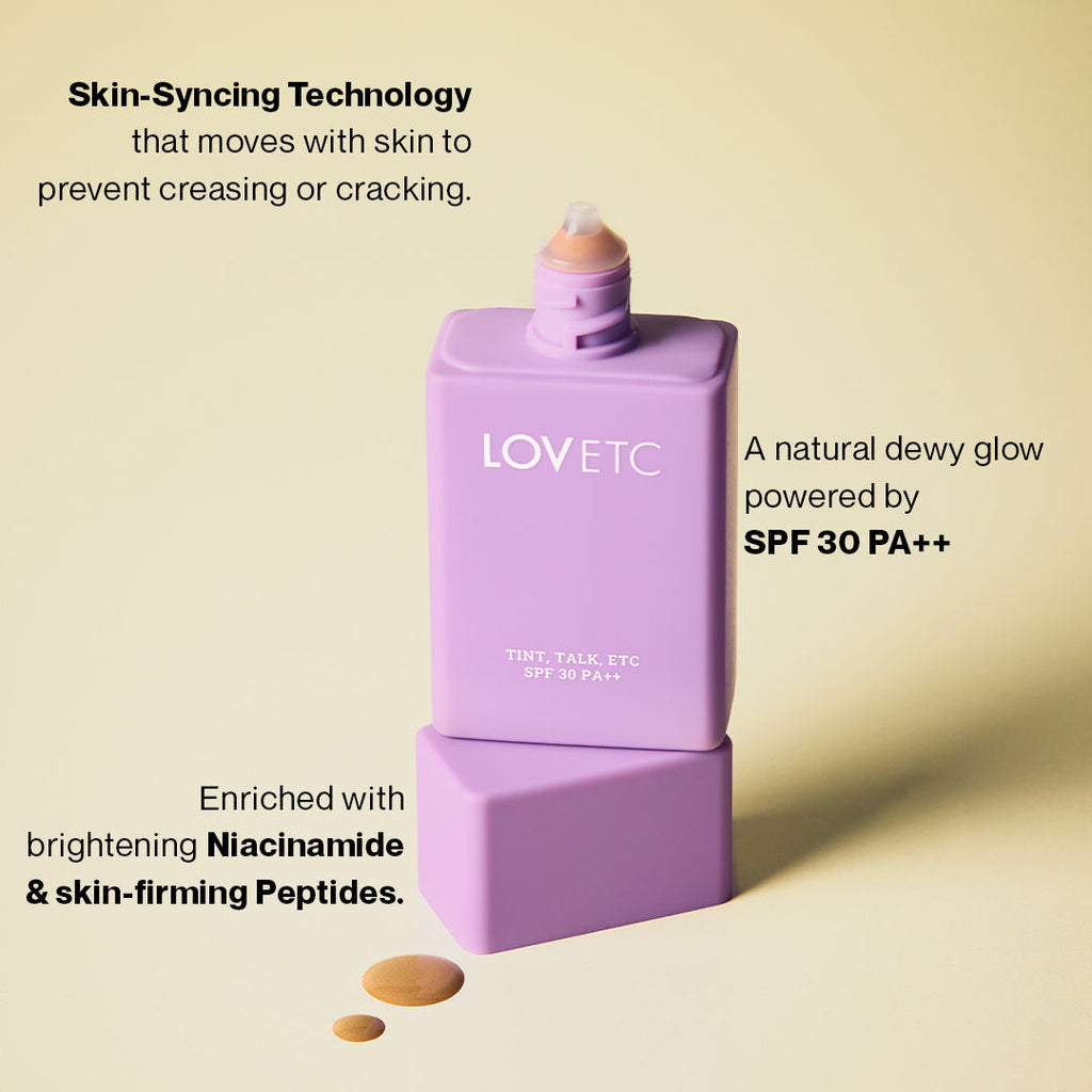 Tint, Talk, Etc Radiant Glow Tint with SPF 30 PA ++ - Light