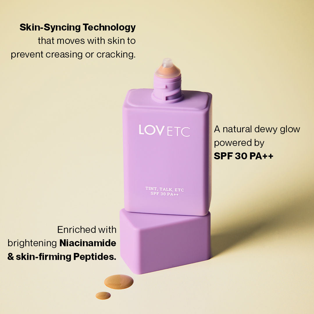 Tint, Talk, Etc Radiant Glow Tint with SPF 30 PA ++ - Light