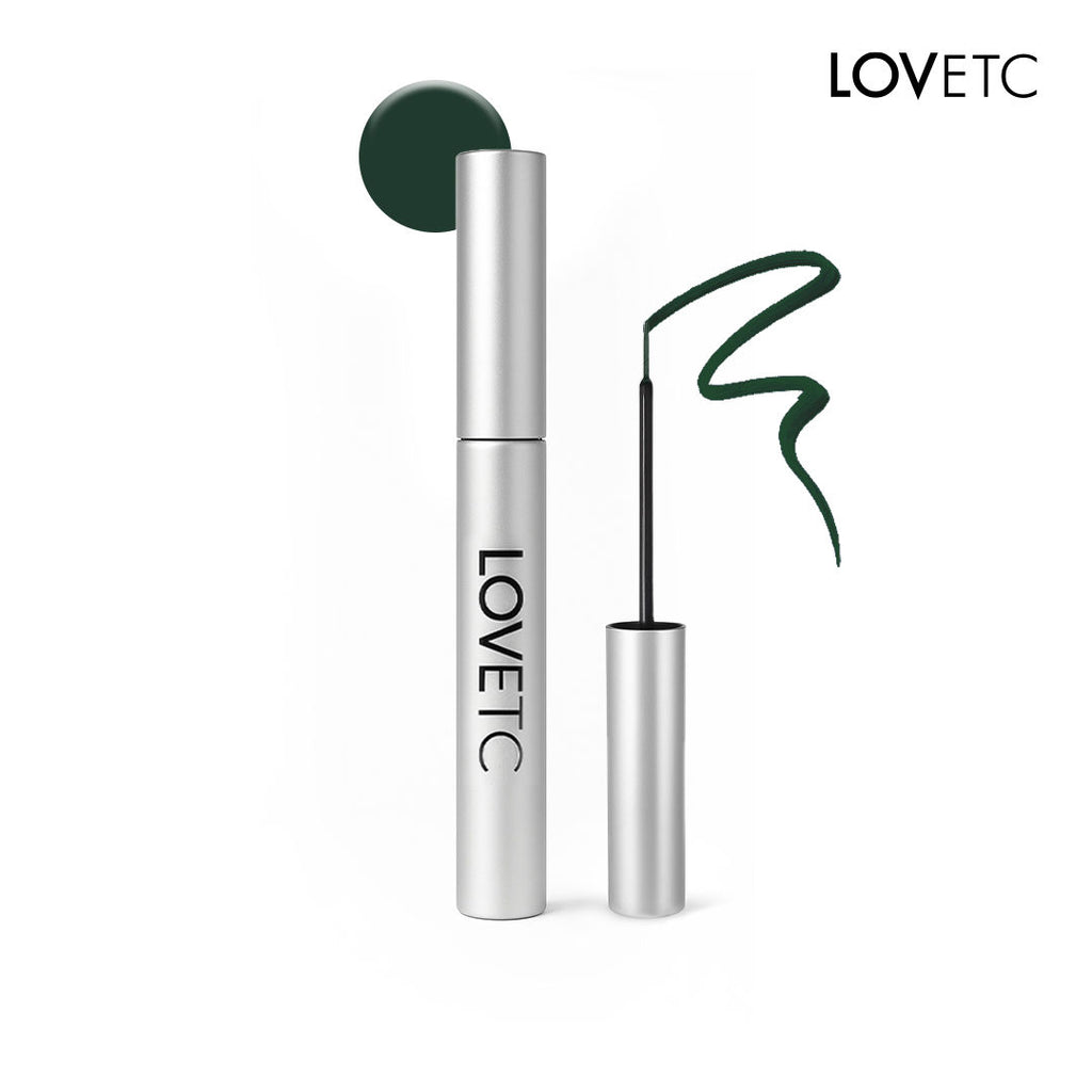 Eyecan Demi - Matte Waterproof Liquid Eyeliner - Green Spell