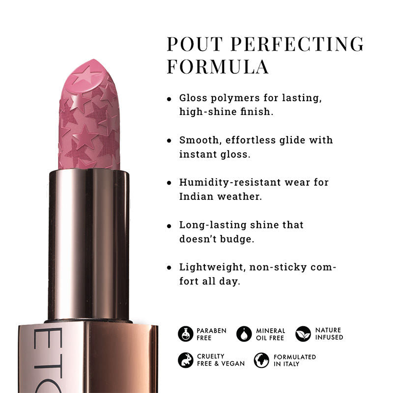 Pout, Perfect, Etc Moisture Shine Lipstick