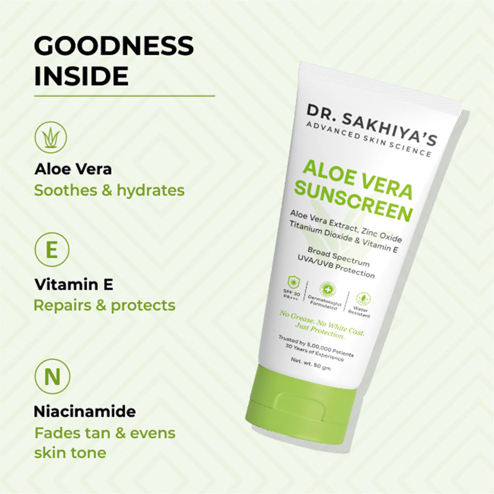 SPF 30 PA+++ Sunscreen Lightweight, Non-Sticky, Waterproof, No White Cast