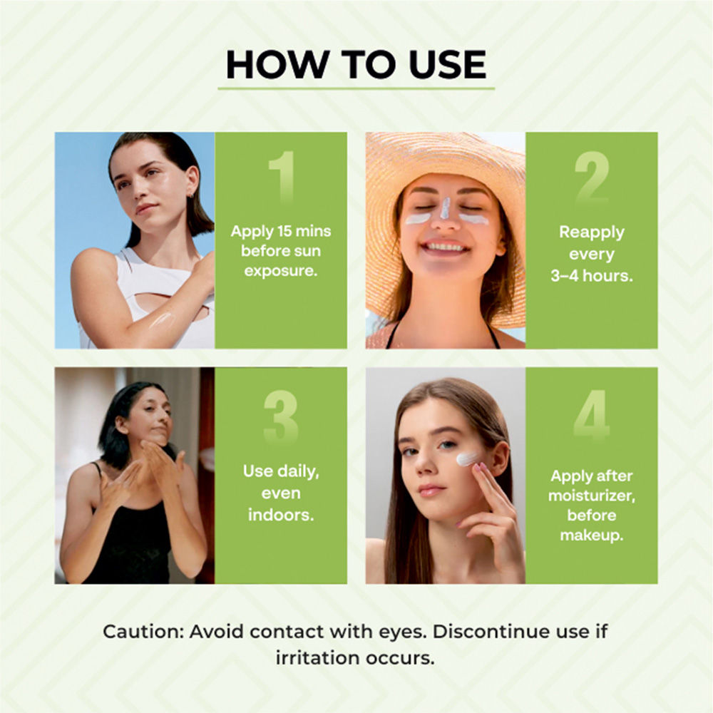 SPF 30 PA+++ Sunscreen Lightweight, Non-Sticky, Waterproof, No White Cast