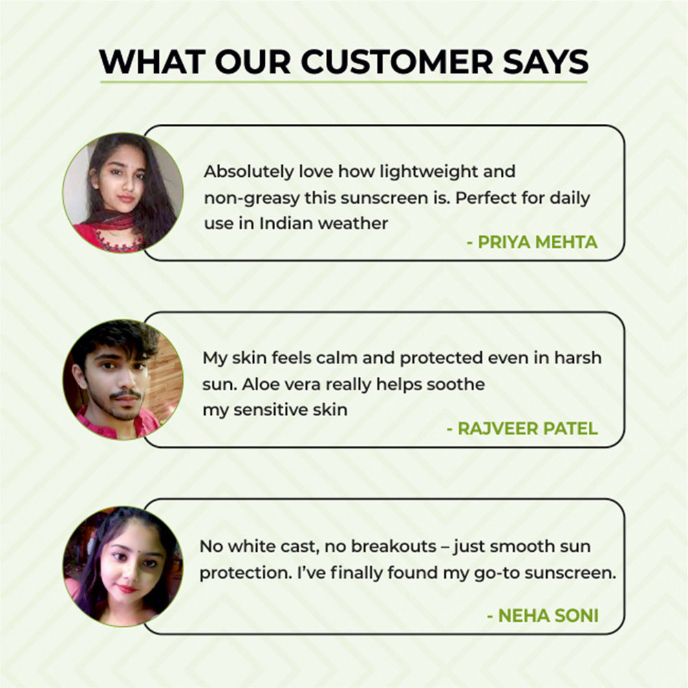 SPF 30 PA+++ Sunscreen Lightweight, Non-Sticky, Waterproof, No White Cast