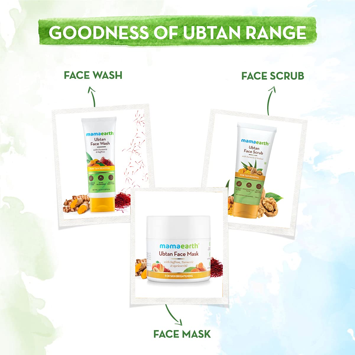 Ubtan Day Cream With Spf 30, With Turmeric & Saffron For Skin Brightening
