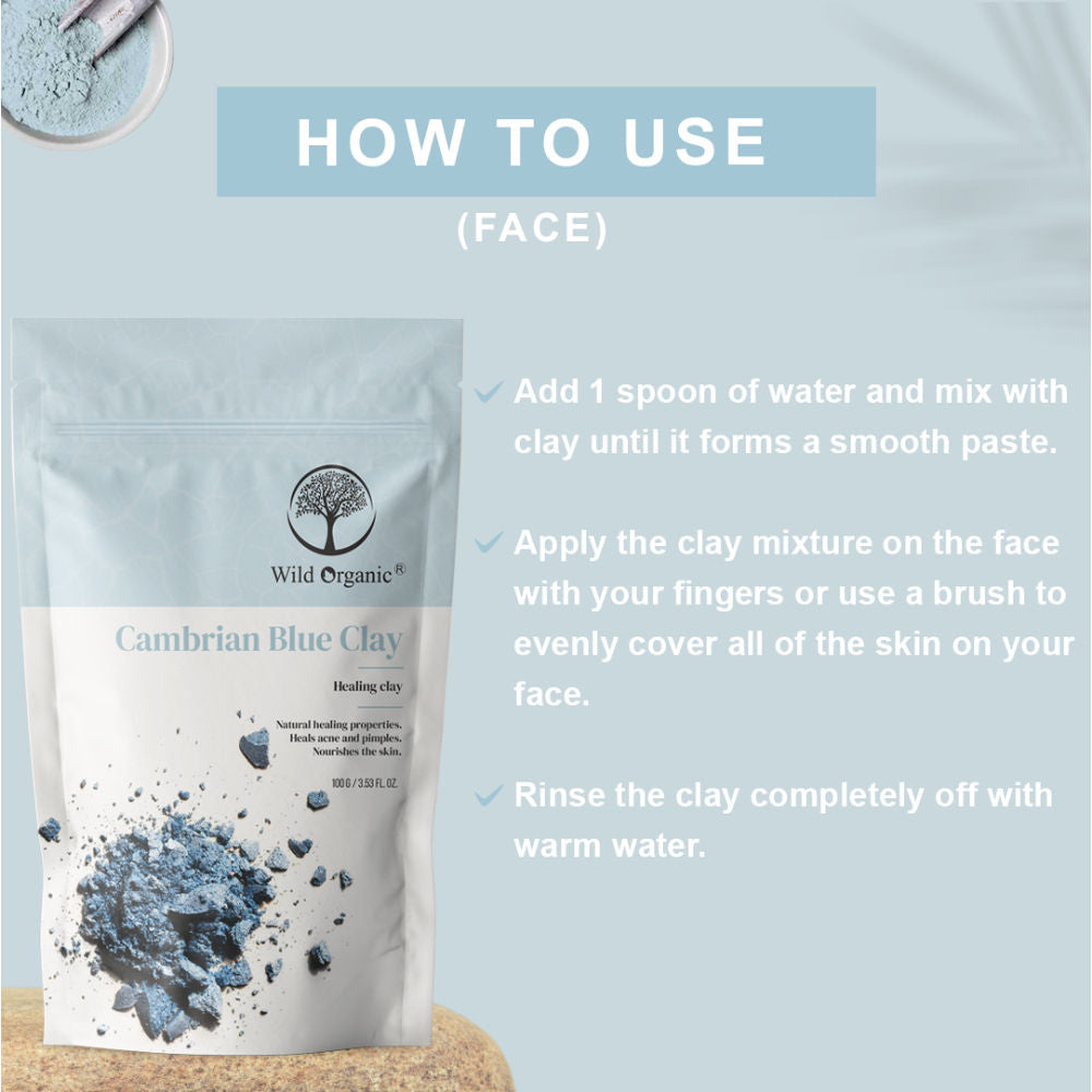 Cambrian Blue Healing Clay Powder