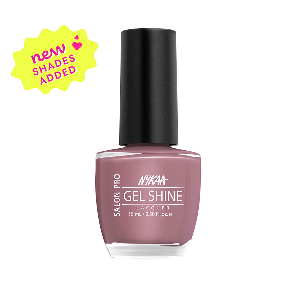 Nykaa Salon Pro Shine Gel Nail Polish - Florence Spritz 51 - Lavender