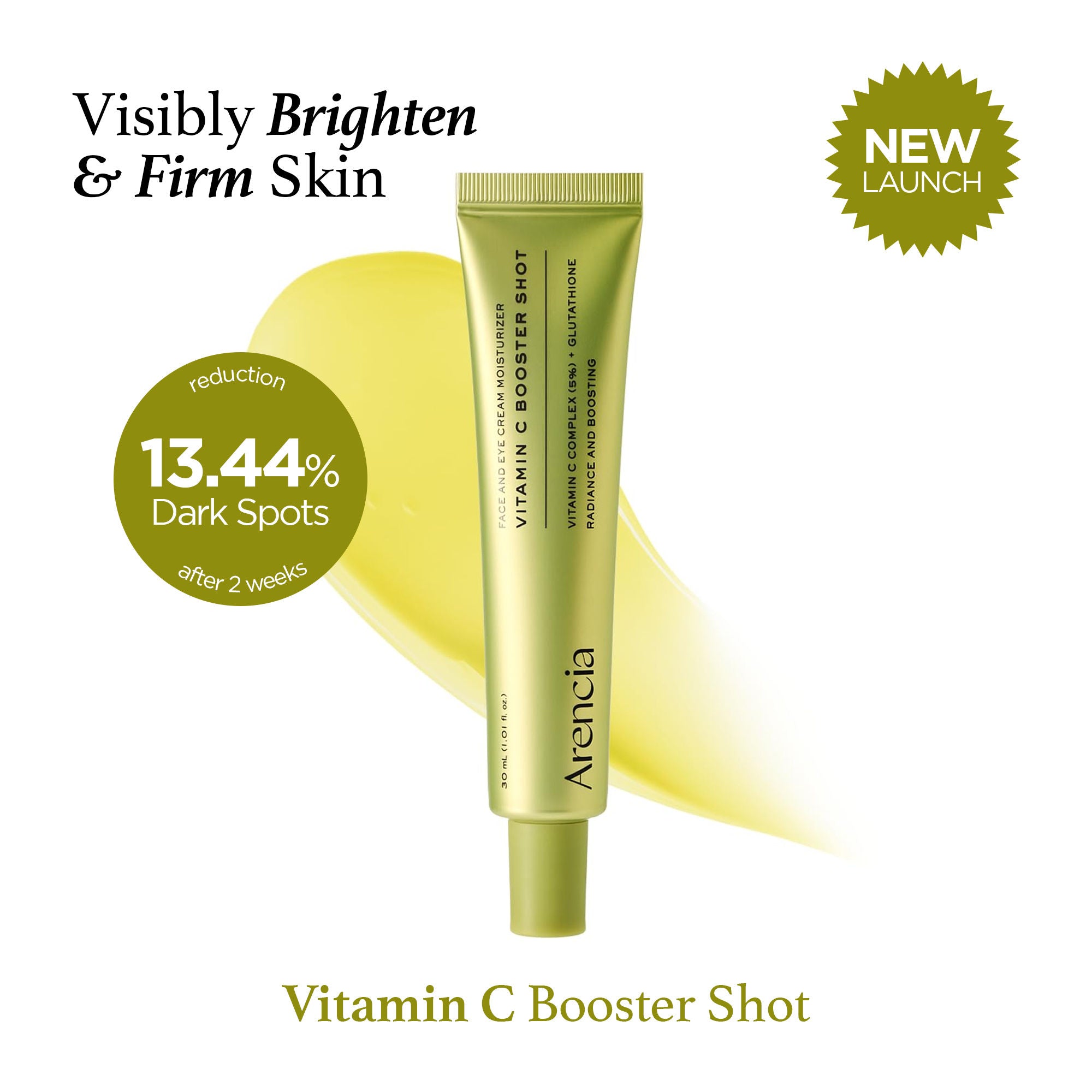 Vitamin C Booster Shot Serum with 5% Dual Vitamin C + Glutathione For Dark Spot Care