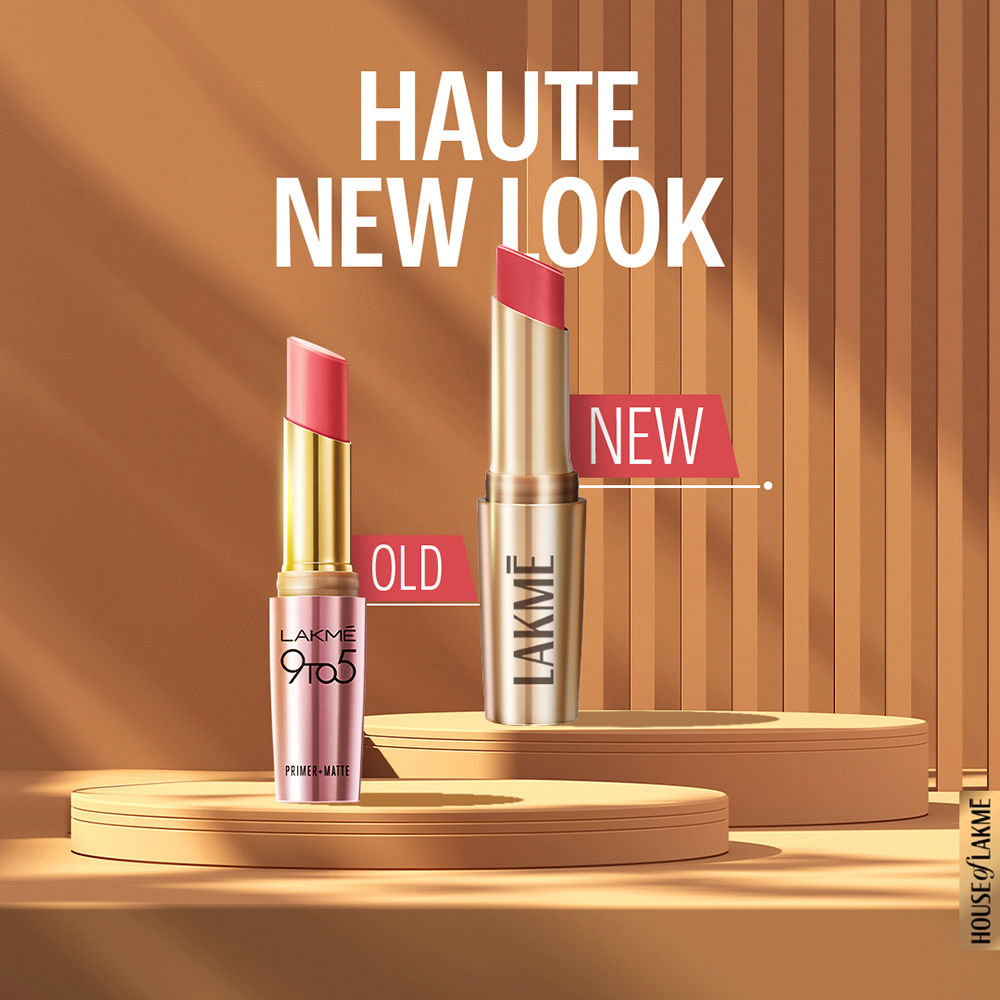 9 To 5 Powerplay Priming Matte Lipstick, Lasts hrs