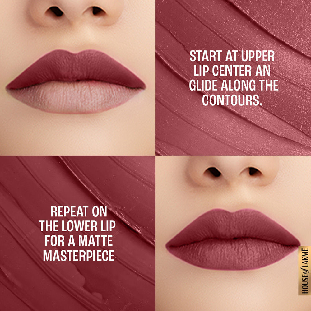 9 To 5 Powerplay Priming Matte Lipstick, Lasts hrs