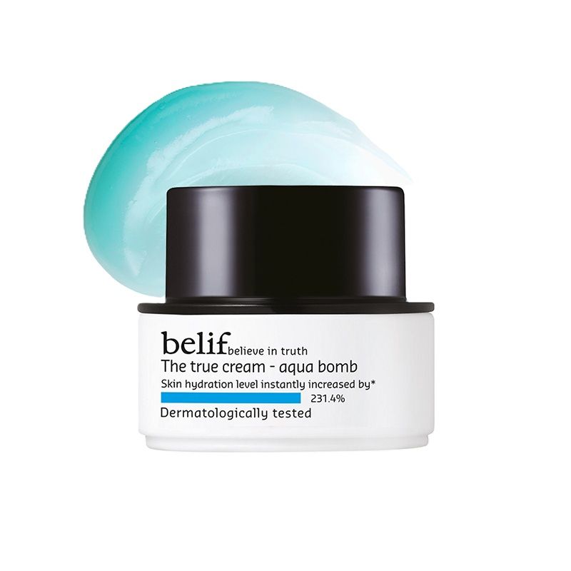 The True Cream Aqua Bomb, Dermat Tested Moisturizer, Increases Skin Hydration By 70% - 10ml