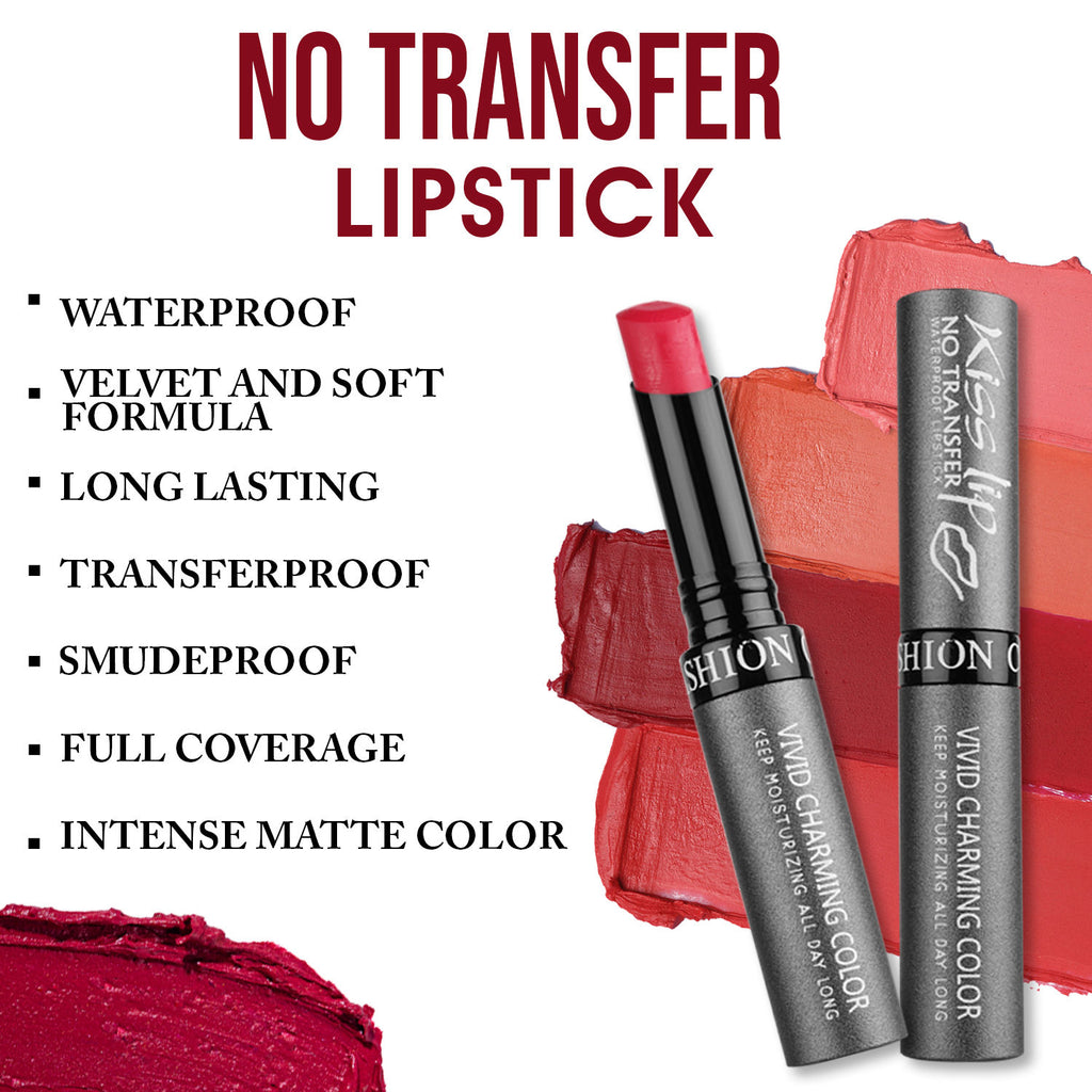 Kiss Lip No-Transfer Lipstick