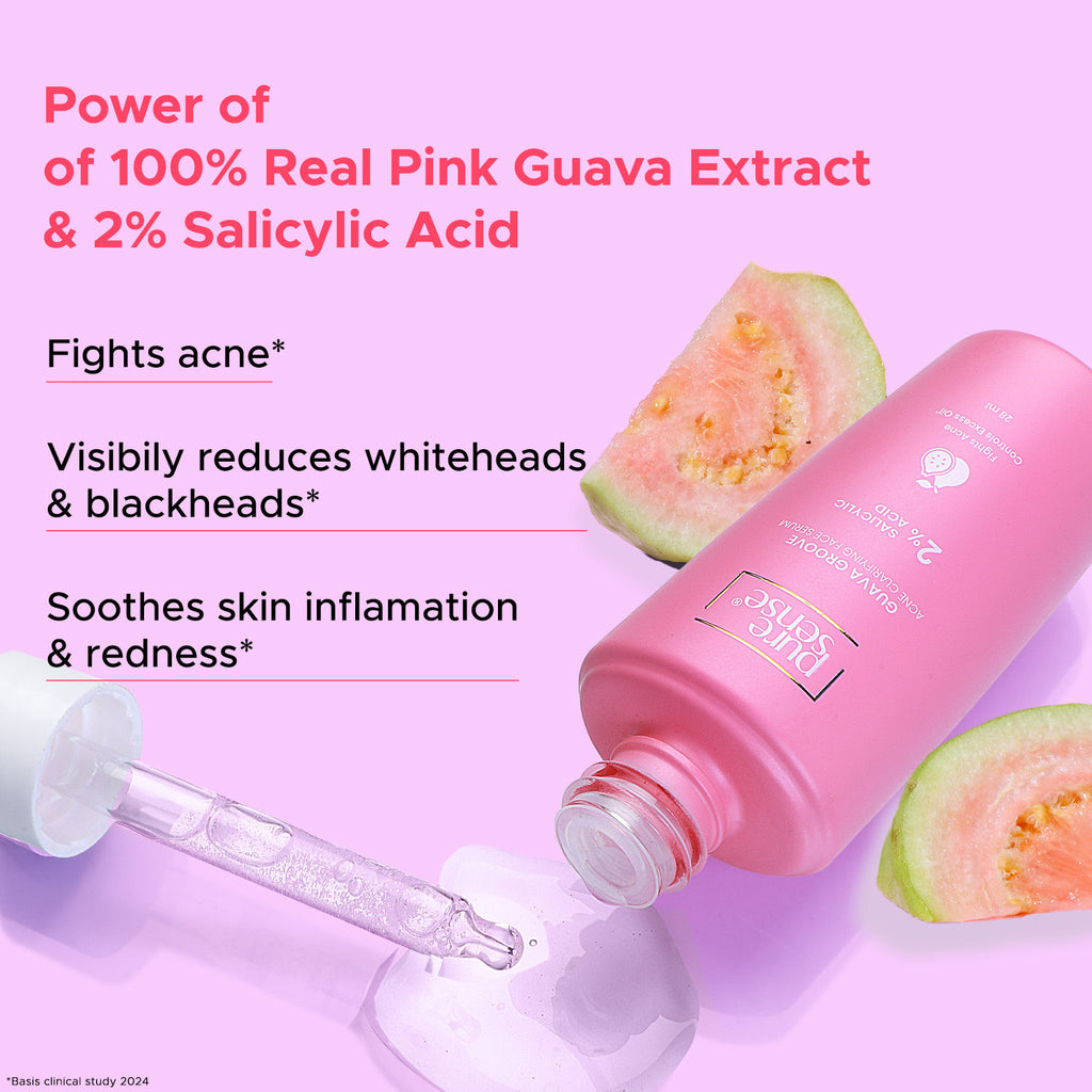 2% Salicylic Acid Face Serum with Guava for Acne Prone Oily Skin