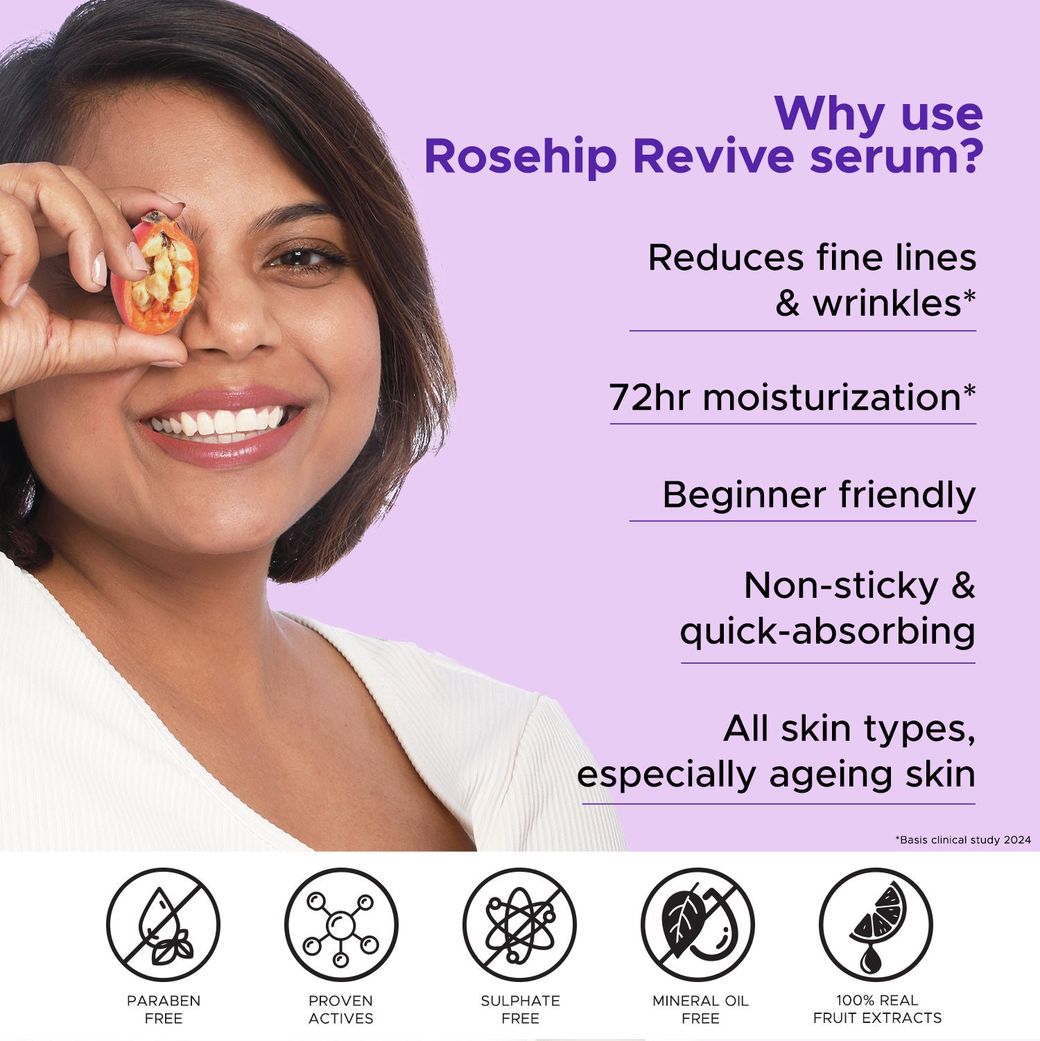 0.3% Retinol Face Serum for Anti Aging & Younger Looking Skin