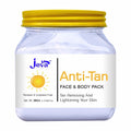 Anti-Tan Face Pack - Tan Removal, Brightening & Radiance-Boosting Gel