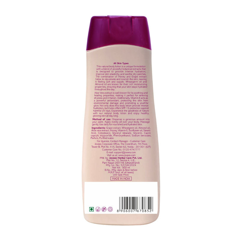 Honey & Grape Hand & Body Lotion With SPF