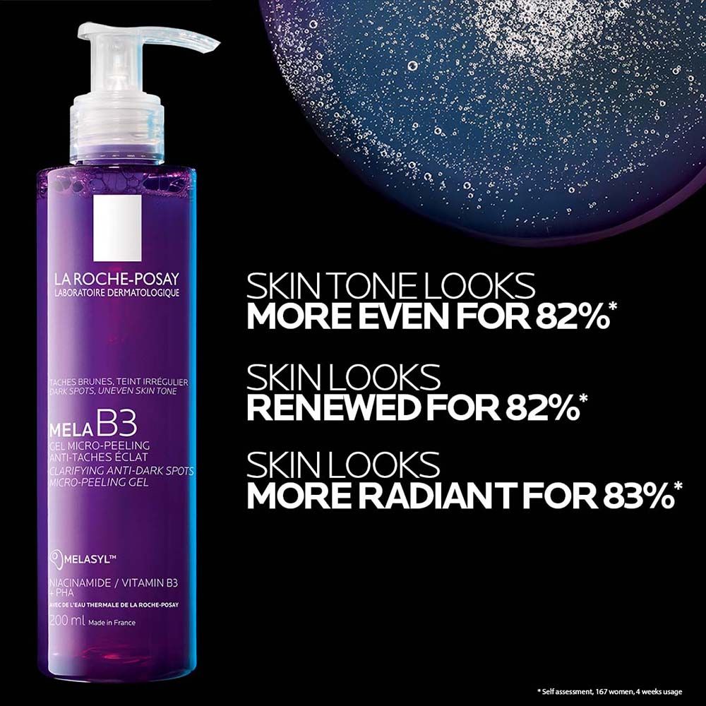 Mela B3 Anti-Dark Spot Face Wash, Cleanser with Melasyl & Niacinamide for pigmented skin