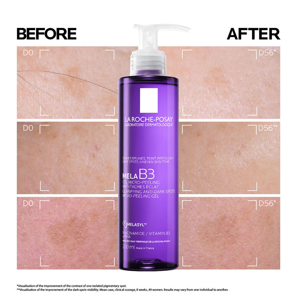 Mela B3 Anti-Dark Spot Face Wash, Cleanser with Melasyl & Niacinamide for pigmented skin