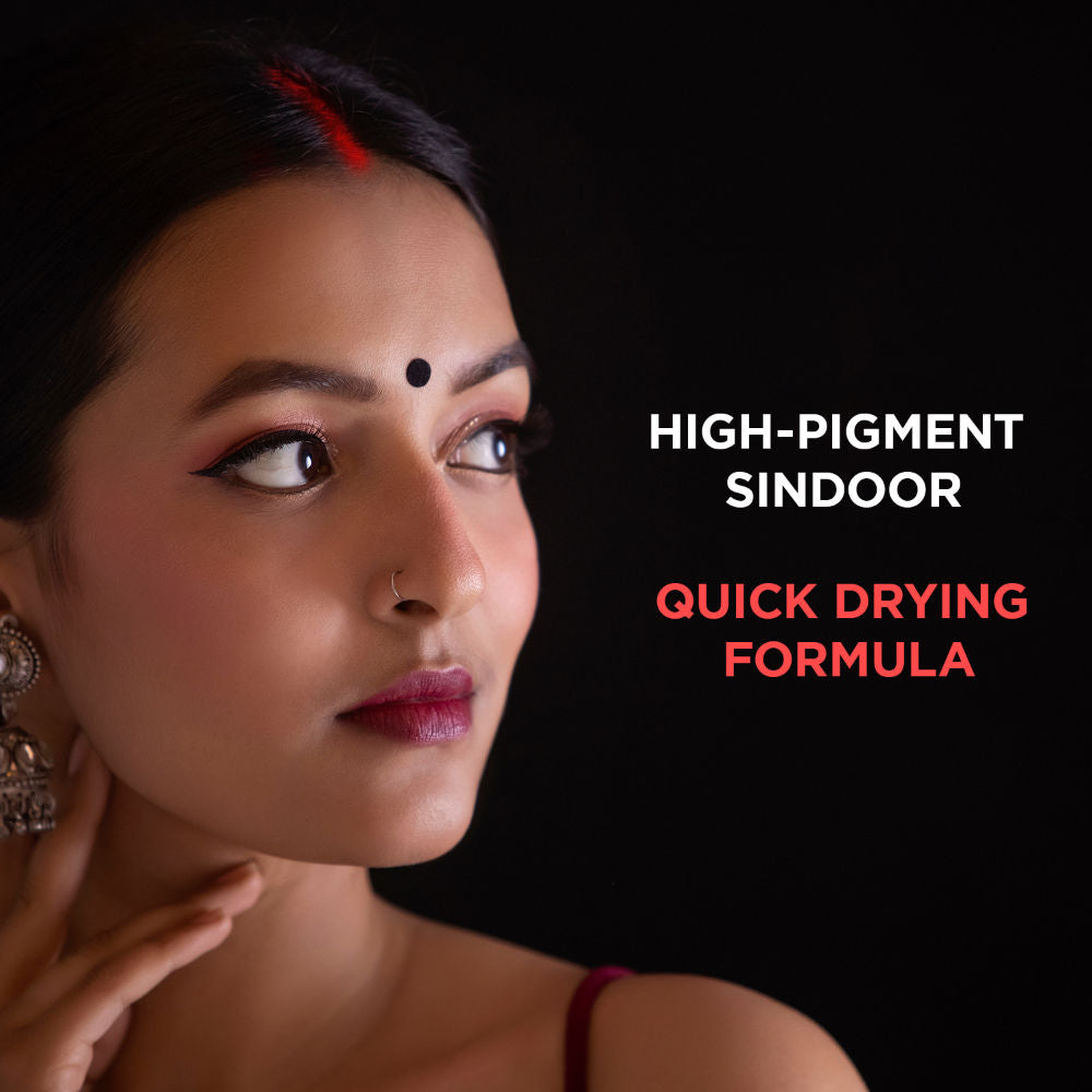 Elegant Liquid Sindoor - Long-Lasting, Highly Pigmented, Skin-Friendly
