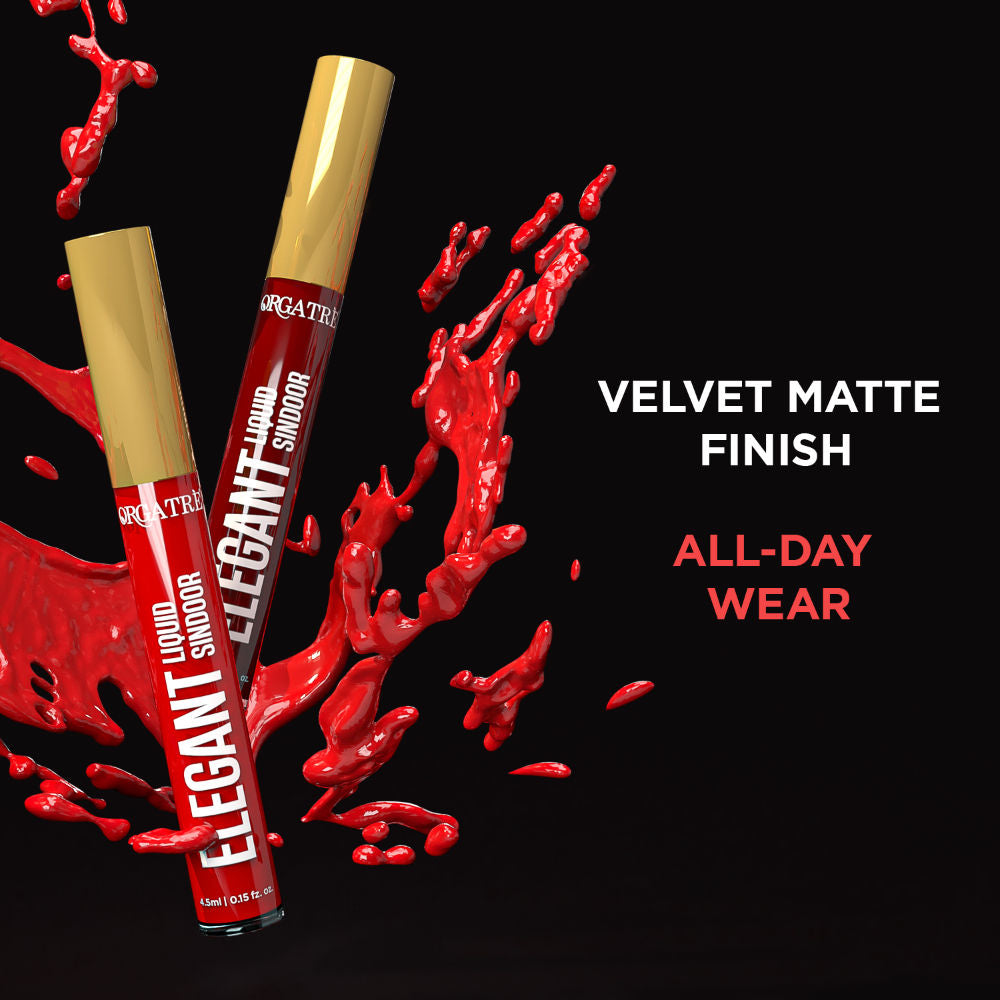 Elegant Liquid Sindoor - Long-Lasting, Highly Pigmented, Skin-Friendly