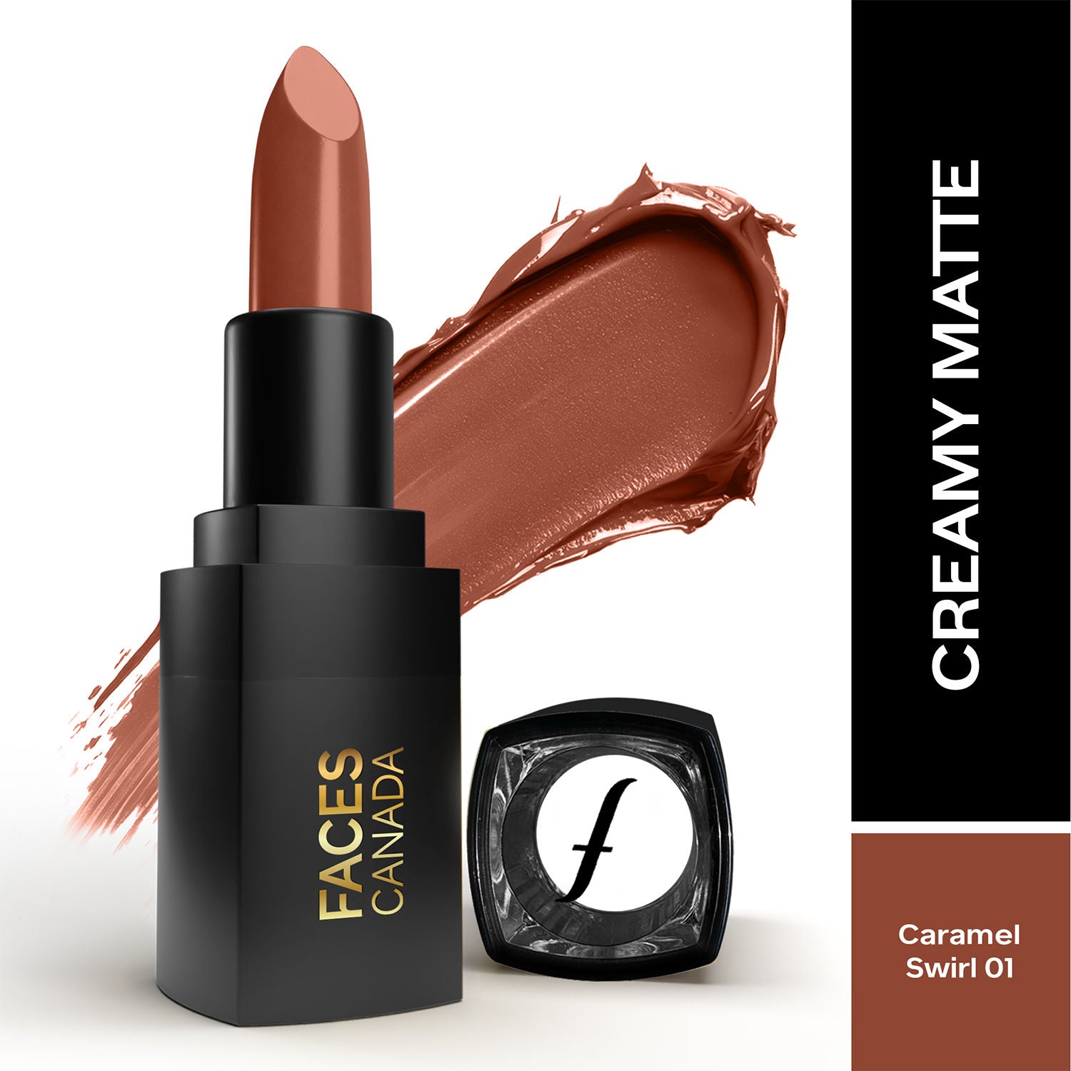 Comfy Matte Wow Bullet Lipstick - Caramel Swirl 01