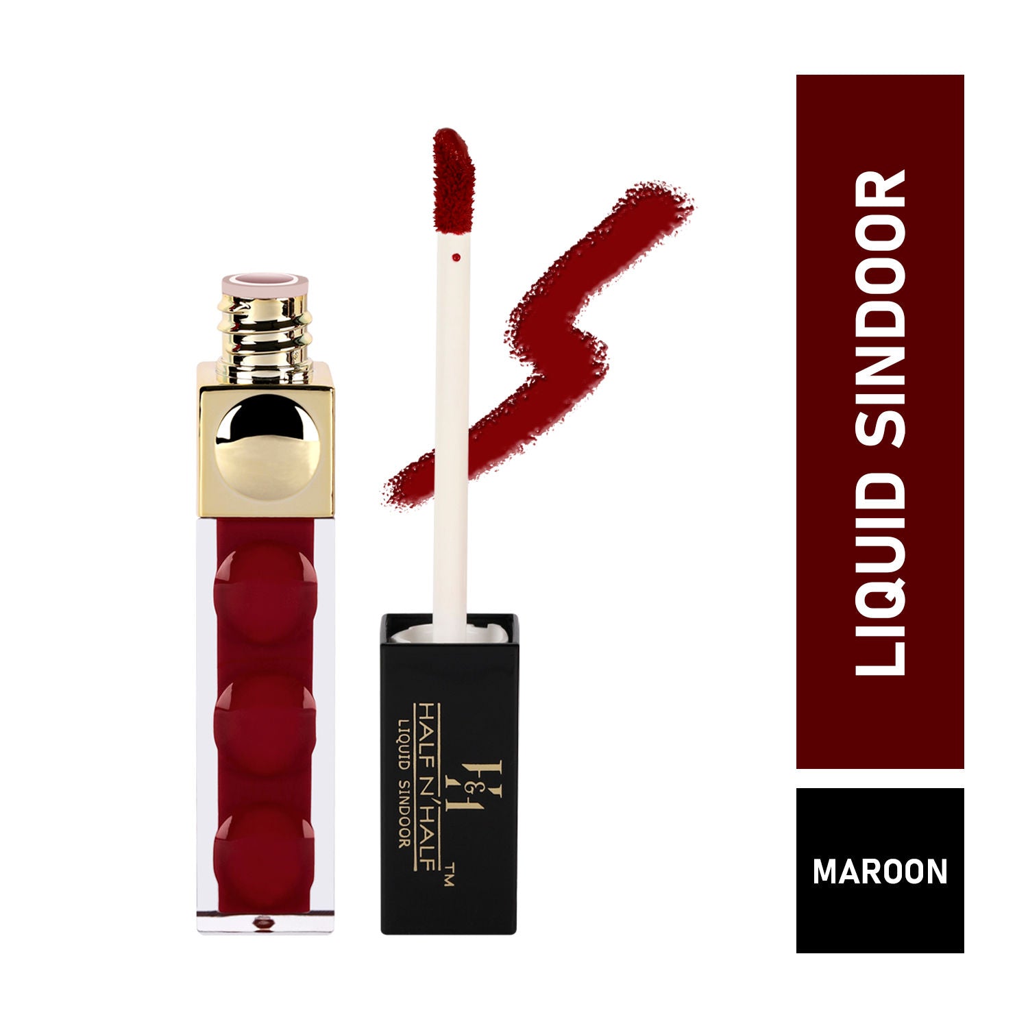 Sparkling Liquid Sindoor Water Proof - Maroon