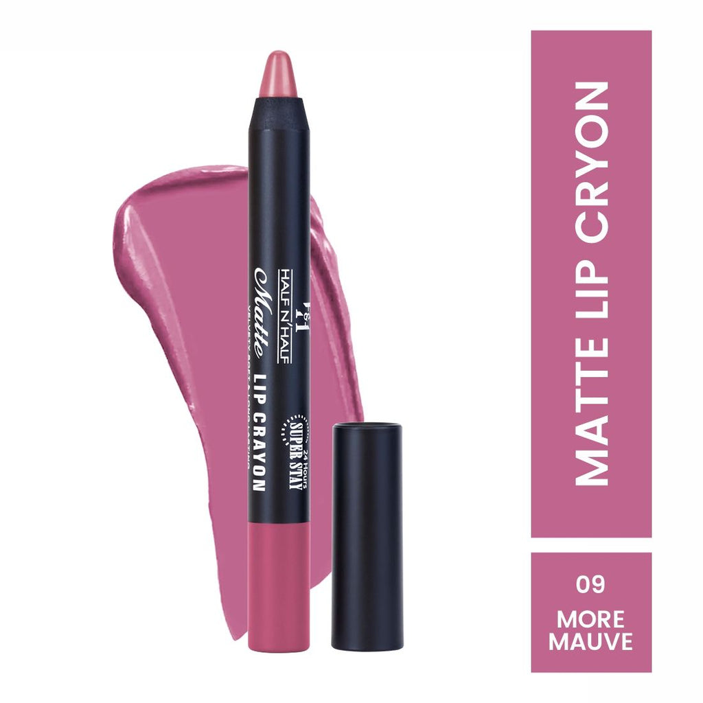 Matte Velvet Soft & Long Lasting 24h Super Stay Lip Crayon - Pink-fusion