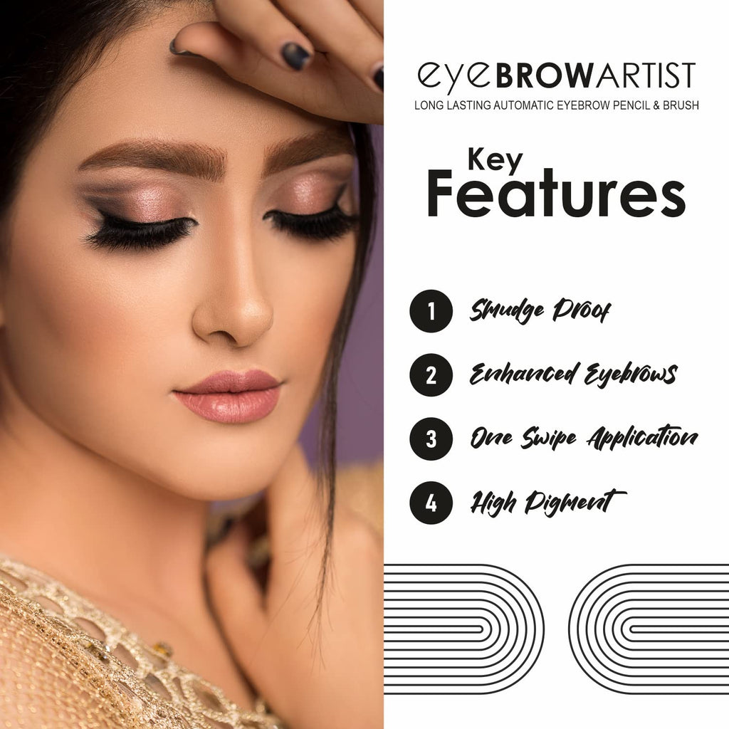 Eye Brow Artist Long Lasting Automatic Eyebrow Pencil & Brush