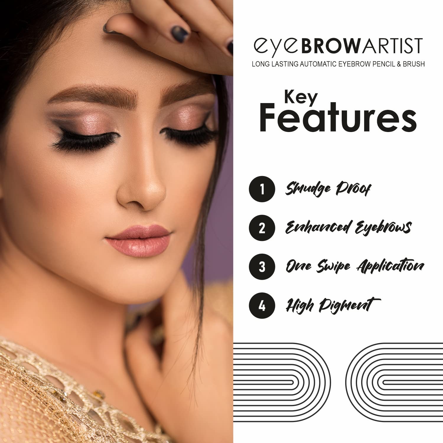 Eye Brow Artist Long Lasting Automatic Eyebrow Pencil & Brush