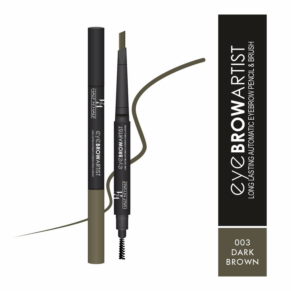 Eye Brow Artist Long Lasting Automatic Eyebrow Pencil & Brush - Dark Brown