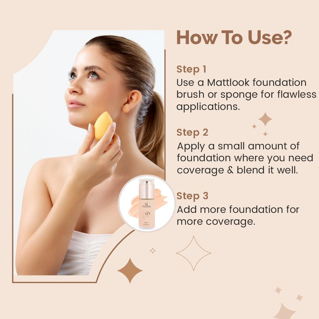 Skin Master Weightless Matt Finish Foundation
