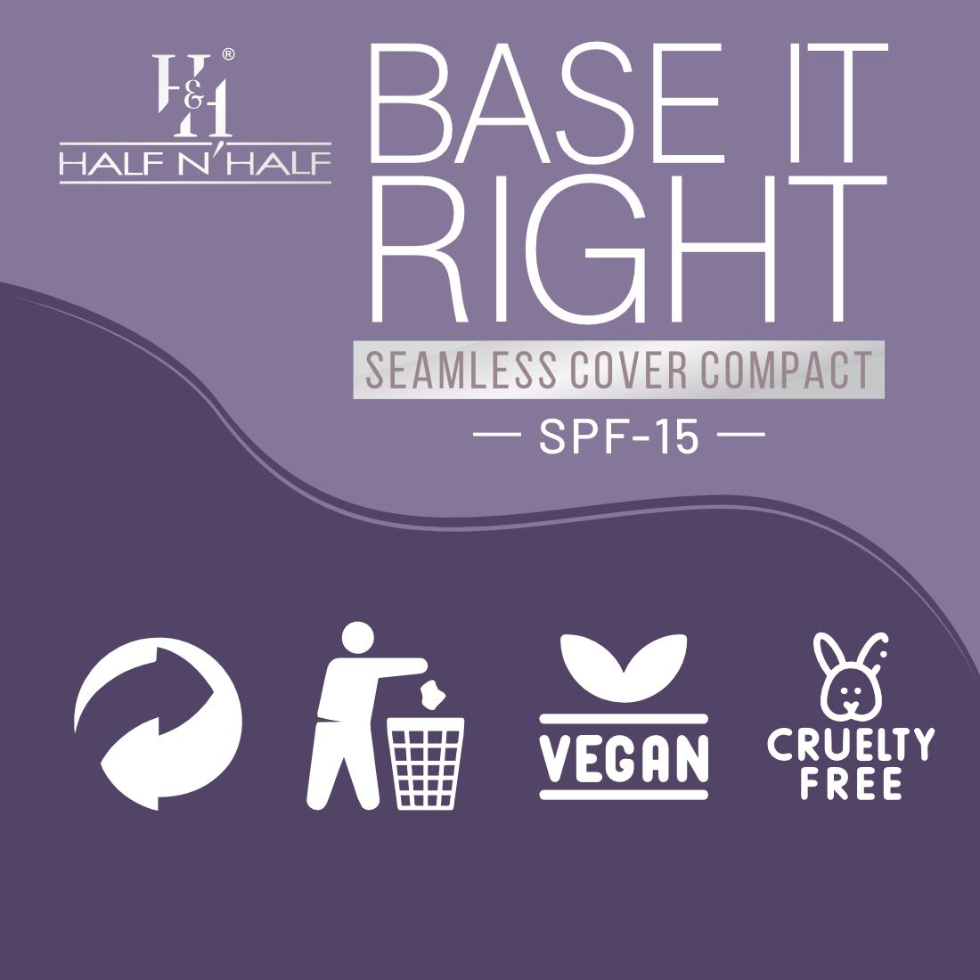 Base It Right Seamless Cover Compact Powder