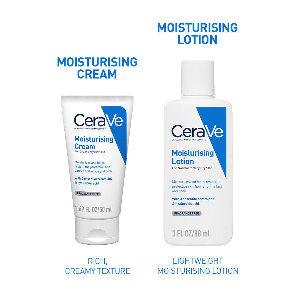 Moisturizer Cream For Dry Skin With Ceramides & Hyaluronic Acid For Barrier Repair