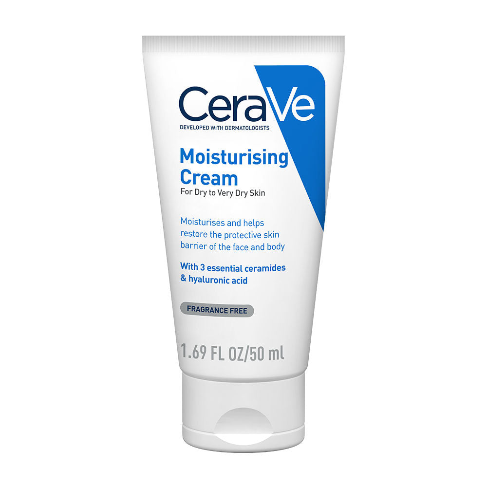 Moisturizer Cream For Dry Skin With Ceramides & Hyaluronic Acid For Barrier Repair