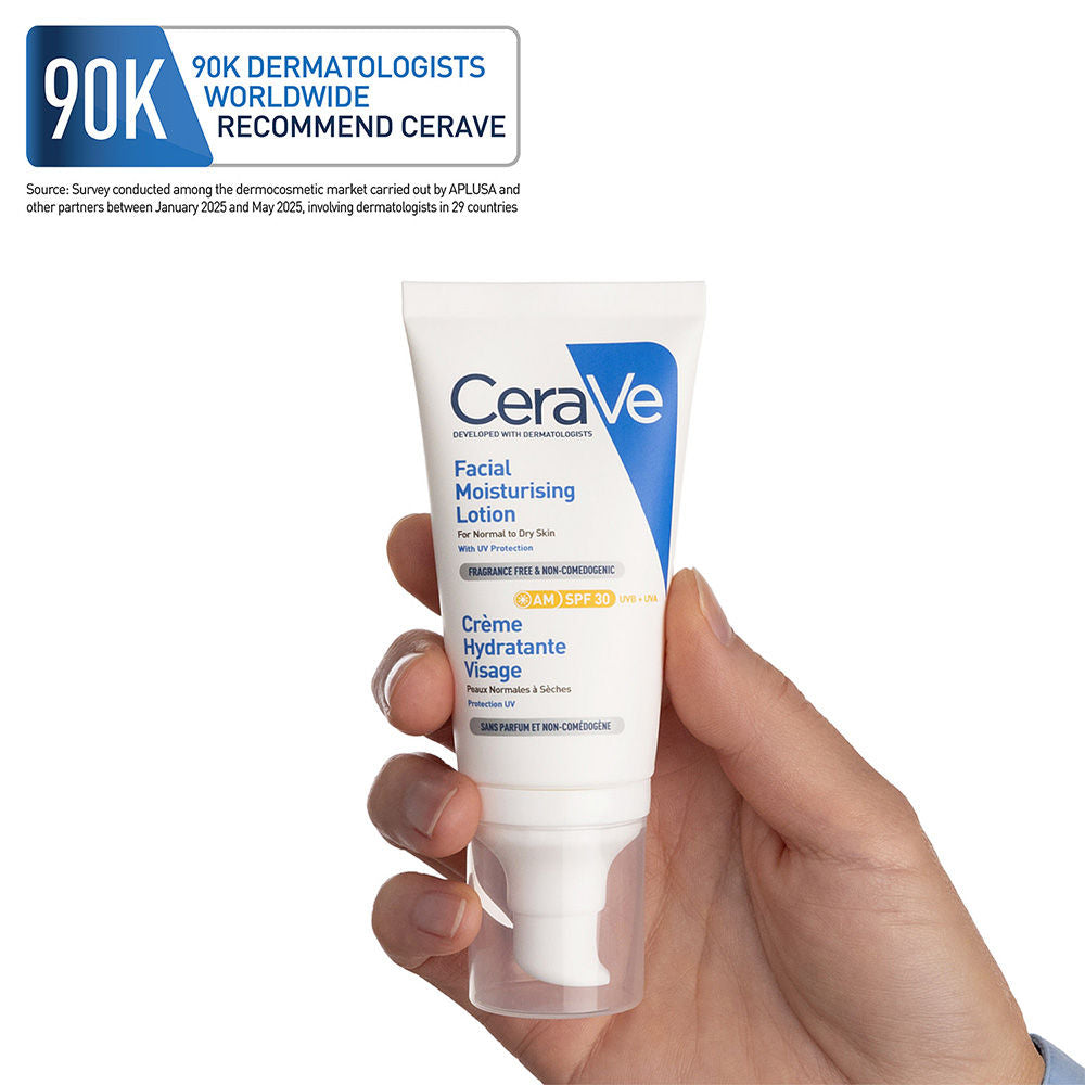 AM Facial Moisturizier With Sunscreen SPF 50 UVB + UVA, Dermatologist Recommended Day Cream