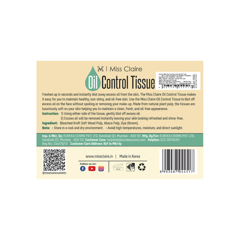 Oil Control Tissue